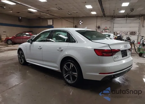 2017 Audi A4 2.0T Premium из США, поврежденный, VIN WAUENAF45HN039427